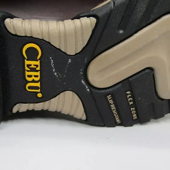 Cebu Mens BC Thunder Chelsea Boot Lightweight Comfort Durable Performance Size 6