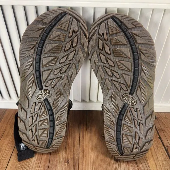 Chaco Mega Z Cloud Sandals Mens Sz 11 M Odds Black Trails Sport Shoes JCH107223