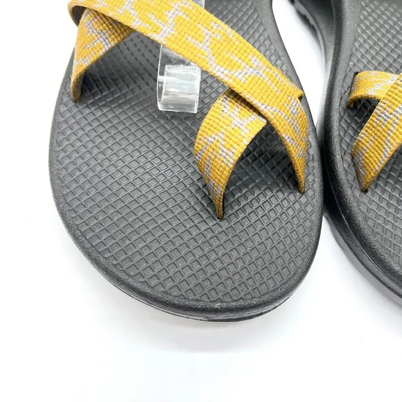 Chaco Mens 11 ZCloud 2 Bronze Mustard Yellow Black Sport Sandals Shoes