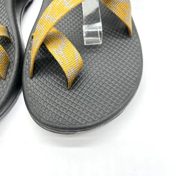 Chaco Mens 11 ZCloud 2 Bronze Mustard Yellow Black Sport Sandals Shoes