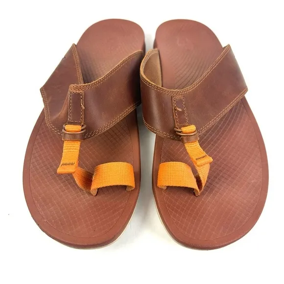 Chacos Playa Pro Toe Loop Sandals 11 Brown Womens Slip On Shoes