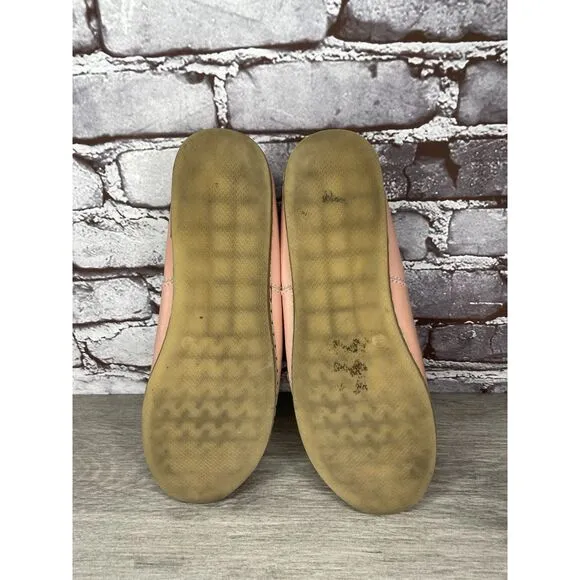 Charix Vintage Pink Leather Comfort Slip On Loafers Shoes Women Sz 40EU/9.5M US