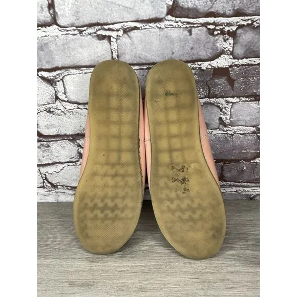 Charix Vintage Pink Leather Comfort Slip On Loafers Shoes Women Sz 40EU/9.5M US