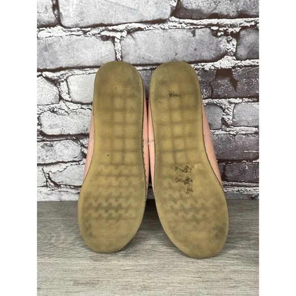 Charix Vintage Pink Leather Comfort Slip On Loafers Shoes Women Sz 40EU/9.5M US
