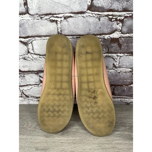 Charix Vintage Pink Leather Comfort Slip On Loafers Shoes Women Sz 40EU/9.5M US