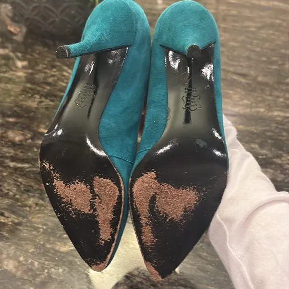 Charles Jourdan Teal Women's Shoes