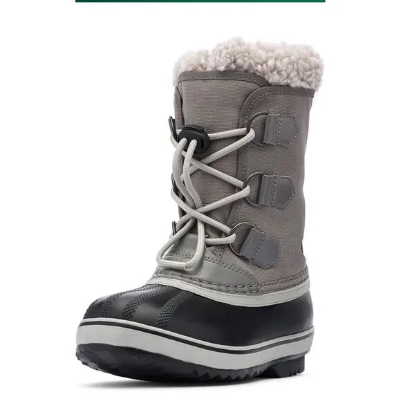 Children Unisex Boots SOREL Kids Yoot Pac™Nylon Toddler/LittleKid Quarry Dove 10