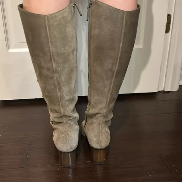 Chloe authentic tall suede boots