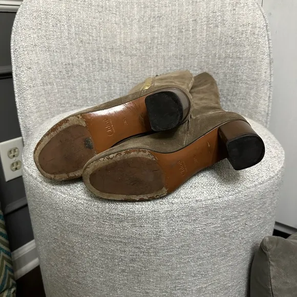 Chloe authentic tall suede boots