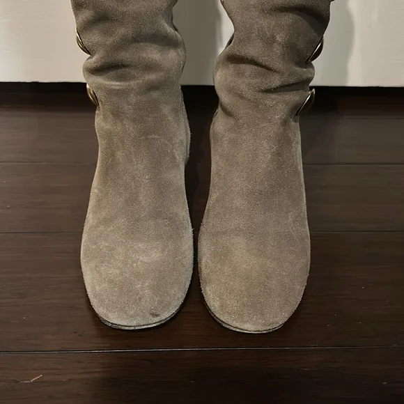 Chloe authentic tall suede boots