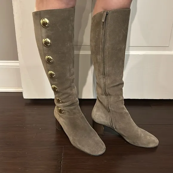 Chloe authentic tall suede boots