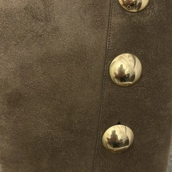 Chloe authentic tall suede boots