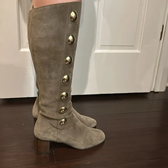 Chloe authentic tall suede boots
