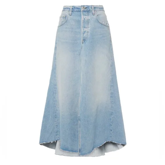 Citizens of Humanity Mina Reworked Denim Skirt in Carousel Size 27