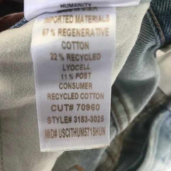 Citizens of Humanity Mina Reworked Denim Skirt in Carousel Size 27
