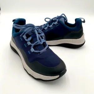 Clarks Collection Ultimate Comfort Lace Up Walking Shoes Sneakers Navy Size 9