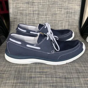 Clarks Men's Marus Edge Boat Shoes Navy Cloud-comfort collection size 13