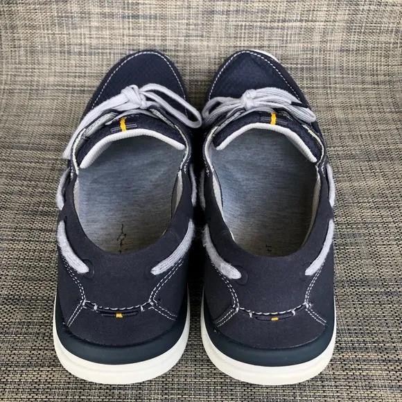 Clarks Men's Marus Edge Boat Shoes Navy Cloud-comfort collection size 13