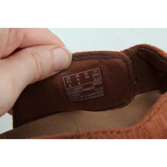 Clarks Merliah Echo Slip On Slingback Wedge Sandals Women's Sz 8 Shoes