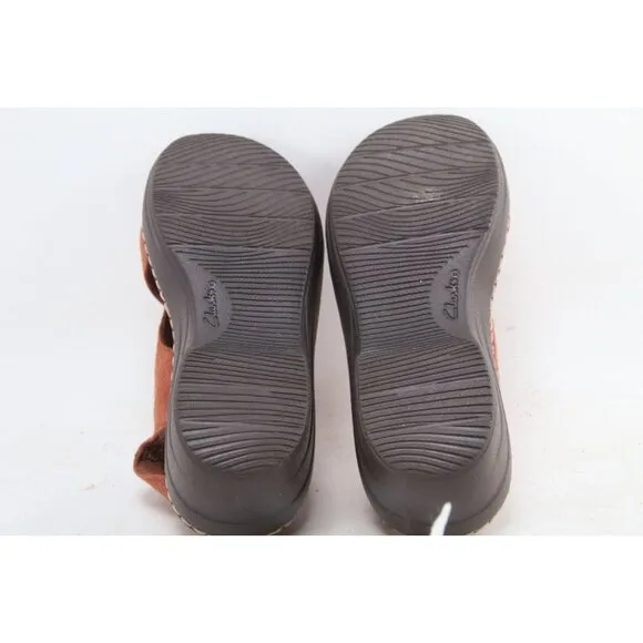 Clarks Merliah Echo Slip On Slingback Wedge Sandals Women's Sz 8 Shoes