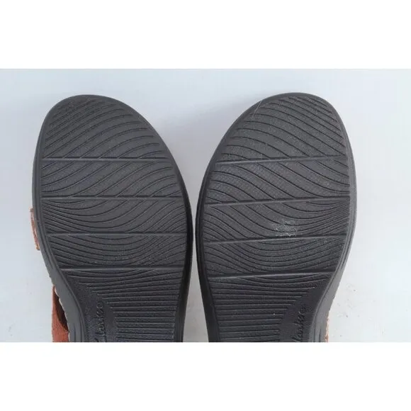 Clarks Merliah Echo Slip On Slingback Wedge Sandals Women's Sz 8 Shoes