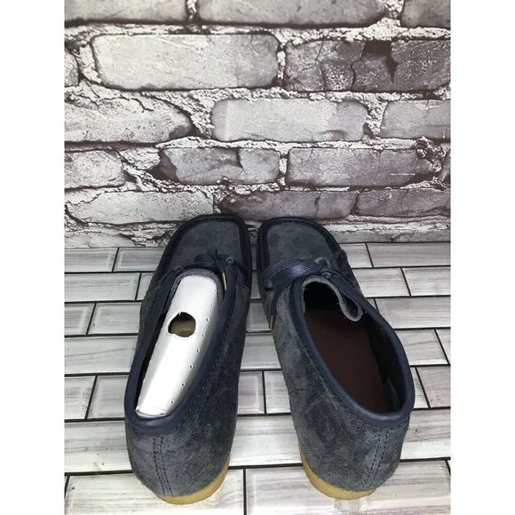 Clarks Originals Wallabee Blue Suede Chukka Boots Men’s Sz 11M US/44.5EU 11826