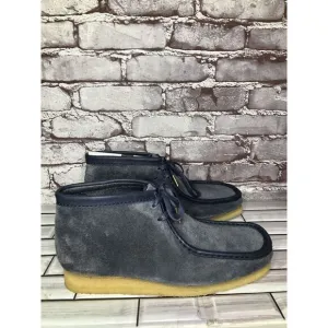 Clarks Originals Wallabee Blue Suede Chukka Boots Men’s Sz 11M US/44.5EU 11826