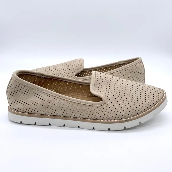 Cliff by White Mountain Slip On Perforated Shoes