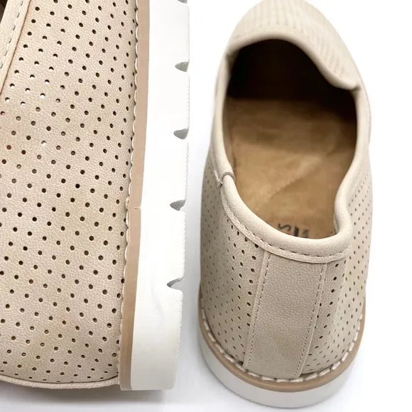 Cliff by White Mountain Slip On Perforated Shoes
