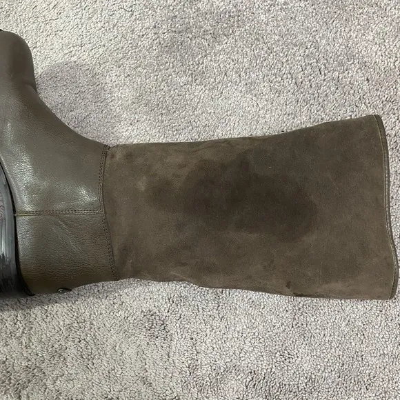Coach Bailey Safari Brown  Womens Leather Fashion Knee-High Boots Size 9.5B