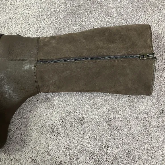 Coach Bailey Safari Brown  Womens Leather Fashion Knee-High Boots Size 9.5B