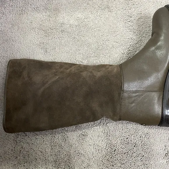 Coach Bailey Safari Brown  Womens Leather Fashion Knee-High Boots Size 9.5B