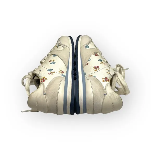Coach ✽ C142 Runner Running Shoes Sneakers ✽ Chalk Tossed Rose Print ✽ 8.5M ✽