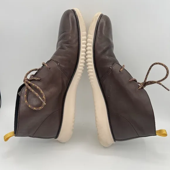 Cole Haan 2.ZEROGRAND Chukka Boots Sneaker Men Size 11.5 Leather Lace Dress Shoe