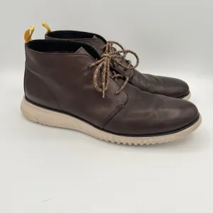 Cole Haan 2.ZEROGRAND Chukka Boots Sneaker Men Size 11.5 Leather Lace Dress Shoe