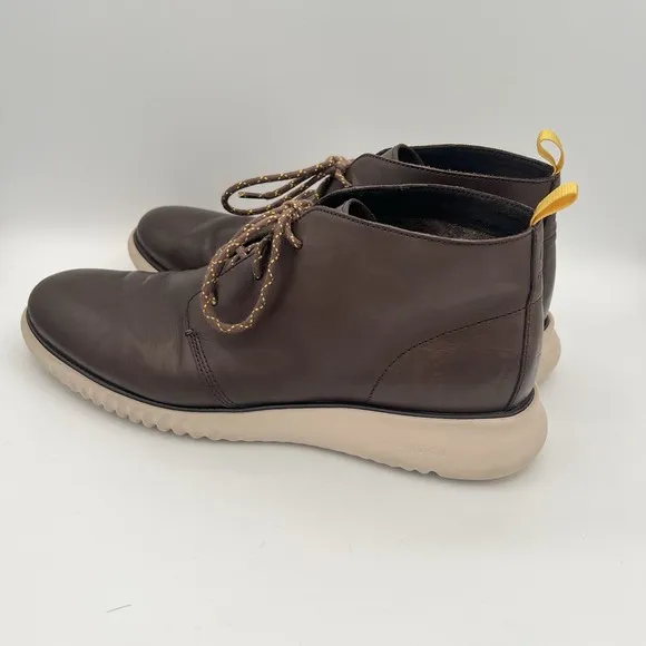 Cole Haan 2.ZEROGRAND Chukka Boots Sneaker Men Size 11.5 Leather Lace Dress Shoe