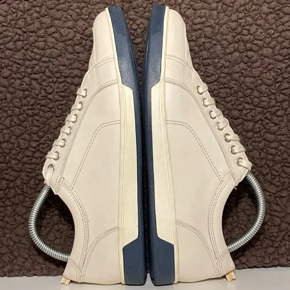 Cole Haan Air Mens Quincy port Cream Leather Casual Oxford Shoes Size US 7.5