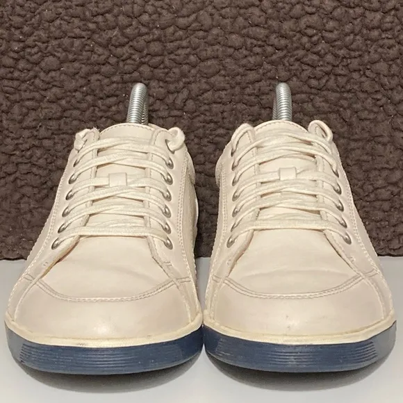 Cole Haan Air Mens Quincy port Cream Leather Casual Oxford Shoes Size US 7.5