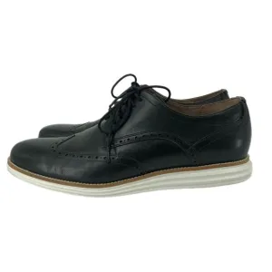 Cole Haan Black Leather Oxford Loafers | Breathable Comfort
