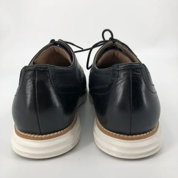 Cole Haan Black Leather Oxford Loafers | Breathable Comfort
