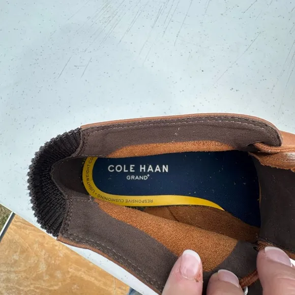 Cole Haan Brown Leather Men's Shoes