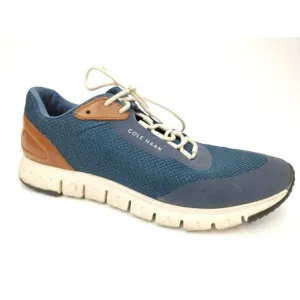 Cole Haan Grandsport Flex Shoes Men's 9 M Blue Comfort Lace Up Sneakers