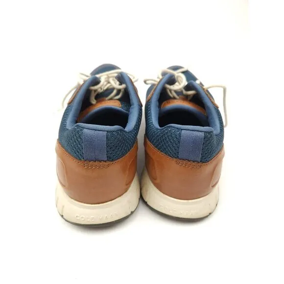 Cole Haan Grandsport Flex Shoes Men's 9 M Blue Comfort Lace Up Sneakers