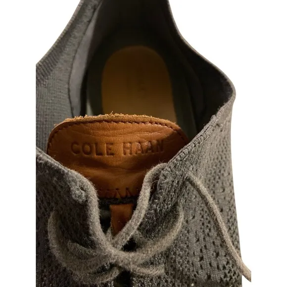Cole Haan Gray Wingtip Comfort  Shoes Men’s Size 12 M