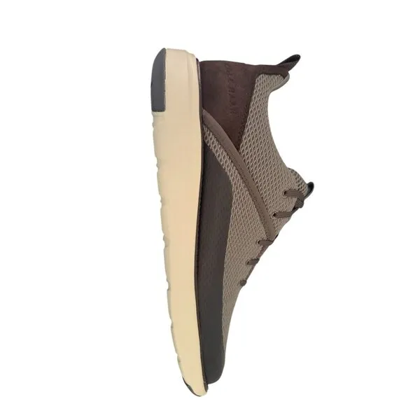 Cole Haan Mens Gray Mesh Brown Suede Zero Grand Atlantic Sneakers Sz 8 NEW
