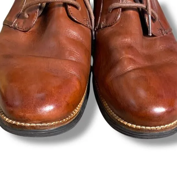 Cole Haan Men’s Original Grand Chukka Boots Brown Leather 8.5W Lace Up Classic