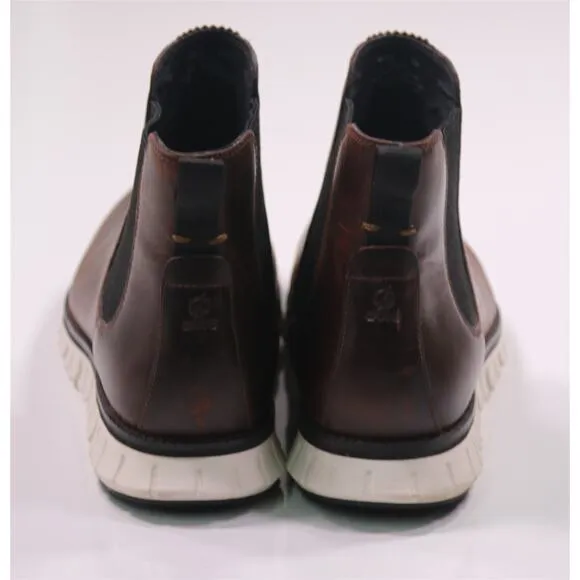 Cole-Haan Men's Zerogrand Brown Chelsea Waterproof Boots US 12