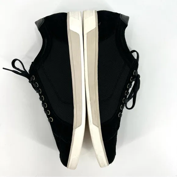 Cole Haan Quincy Sport Oxford II Suede Textile Sneaker Shoes SZ 12 Black