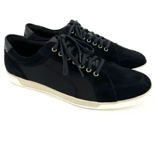 Cole Haan Quincy Sport Oxford II Suede Textile Sneaker Shoes SZ 12 Black