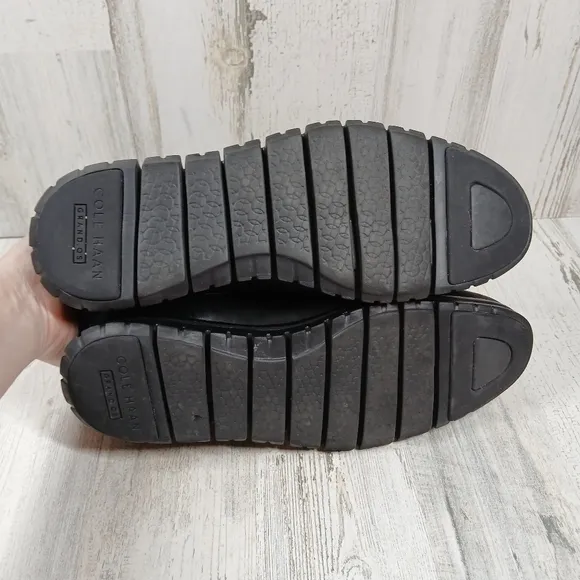 Cole Haan ØriginalGrand Black Leather Slip-On Chelsea Boots #1192